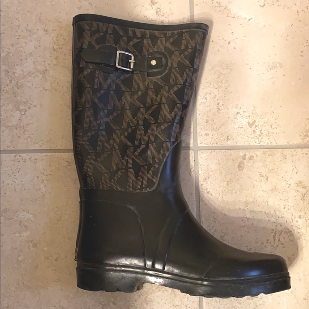 MICHEAL by Michael Kors Logo Rain Boots